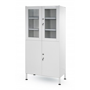 Шкаф медицинский двустворчатый C.box МС-2GМD-NATA РС